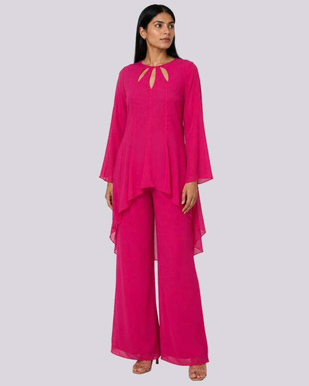 Elegant fuchsia co-ord set