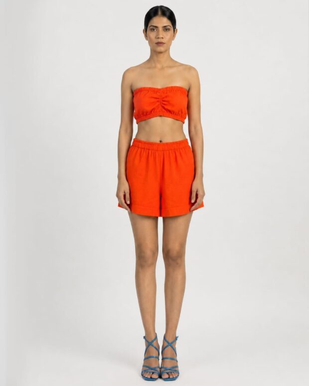 Vibrant Orange Co-ord Set