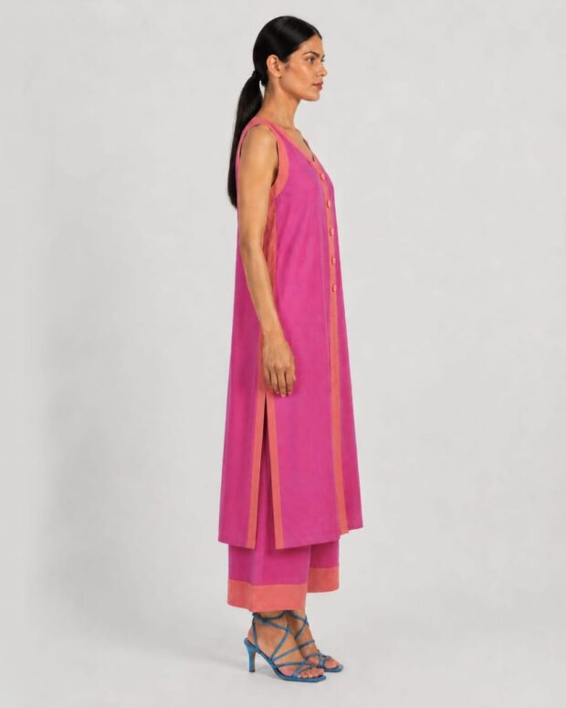 Alternative view of Pink Sleeveless Co-ord Set