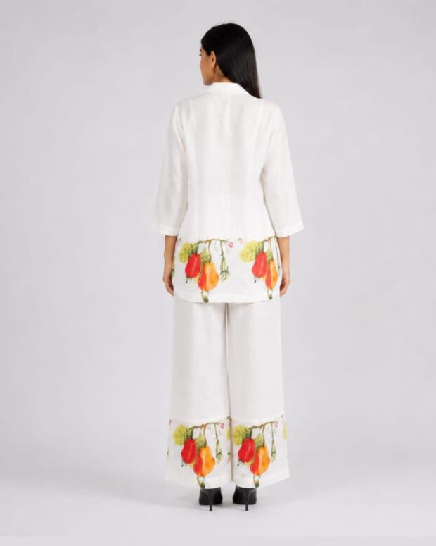 Alternative view of White Printed Lounge Set