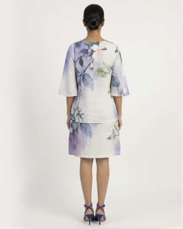 Alternative view of Floral Top