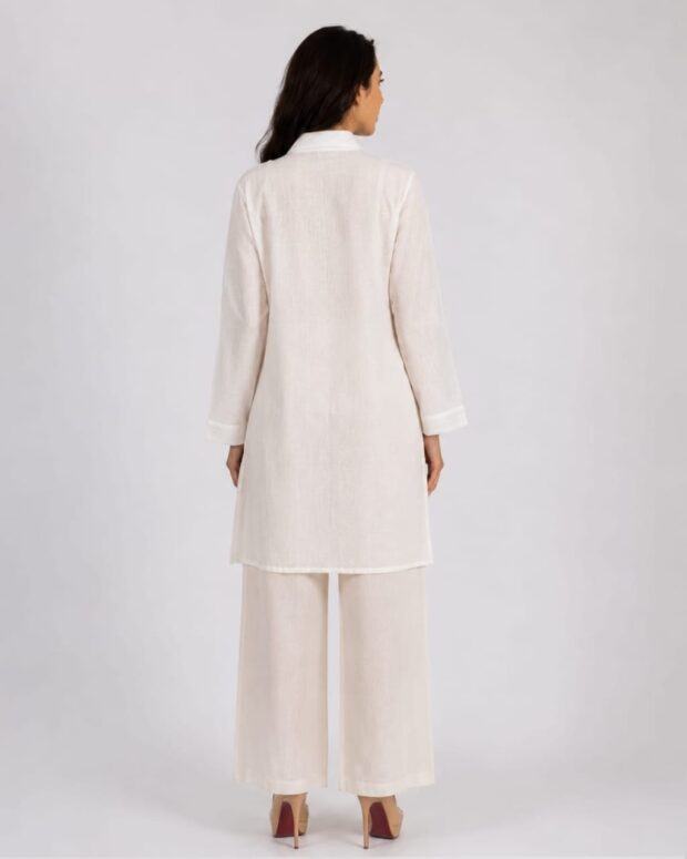 Alternative view of Printed Long Overlay Jacket
