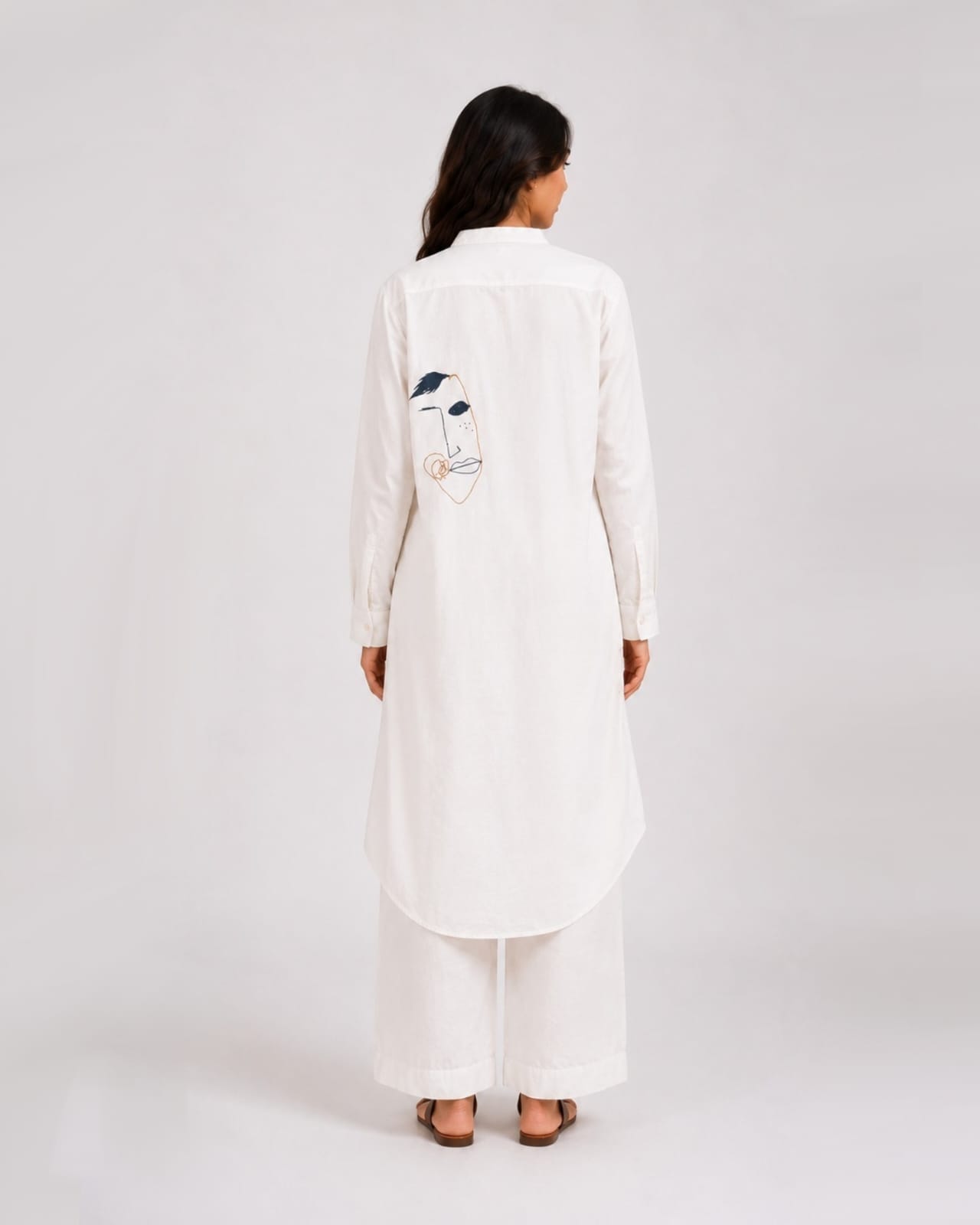 Minimal Face-print Co-ord Set - Image 3
