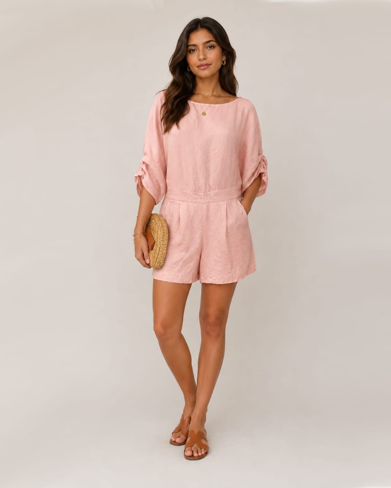 Blush Relaxed Jumpsuit