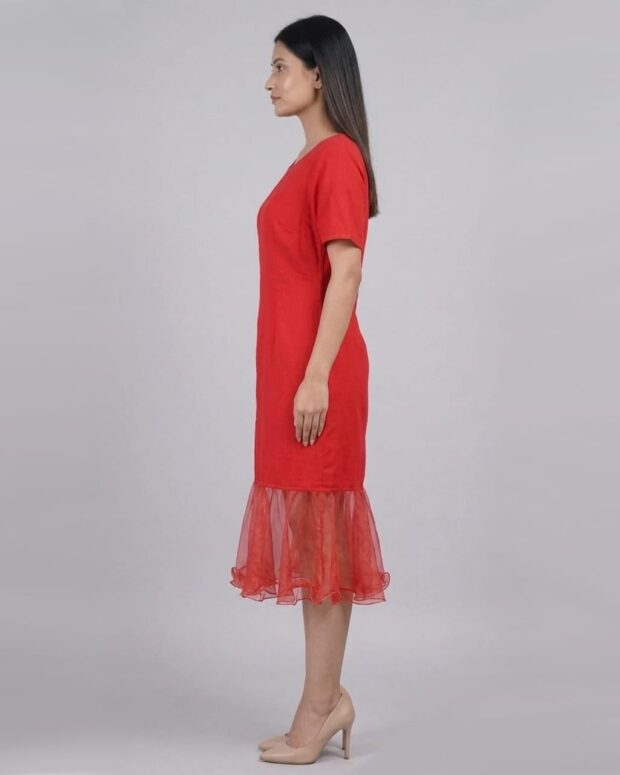 Alternative view of Red Sheath Dress