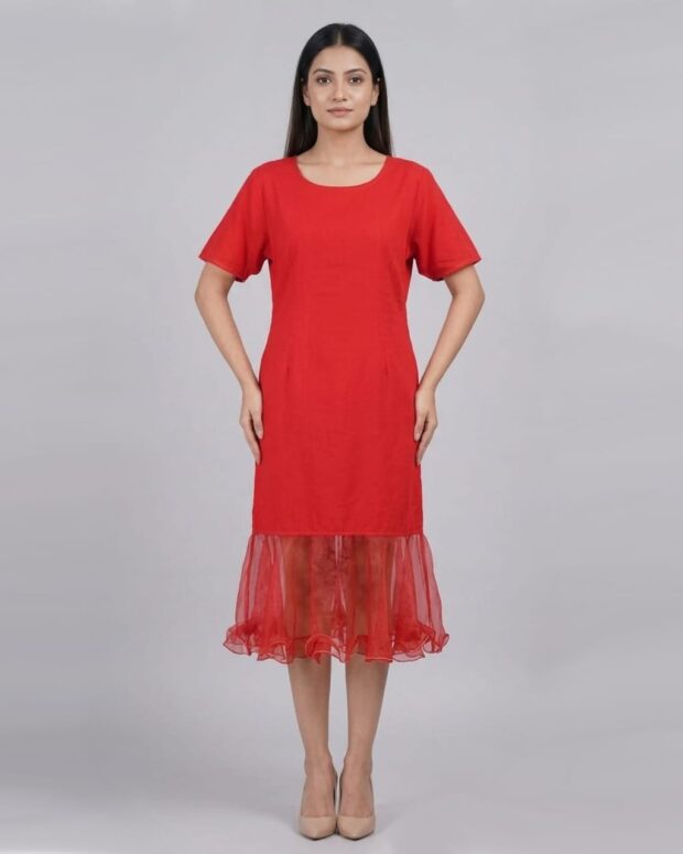 Red Sheath Dress