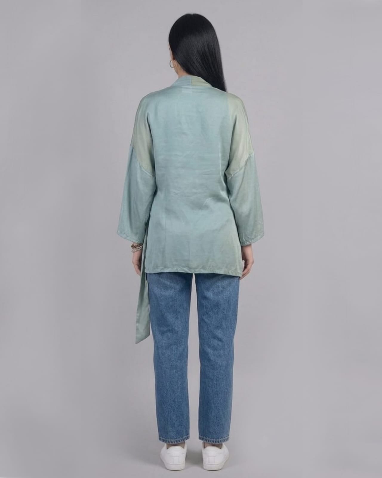 Elegant wrap-style top - Image 3