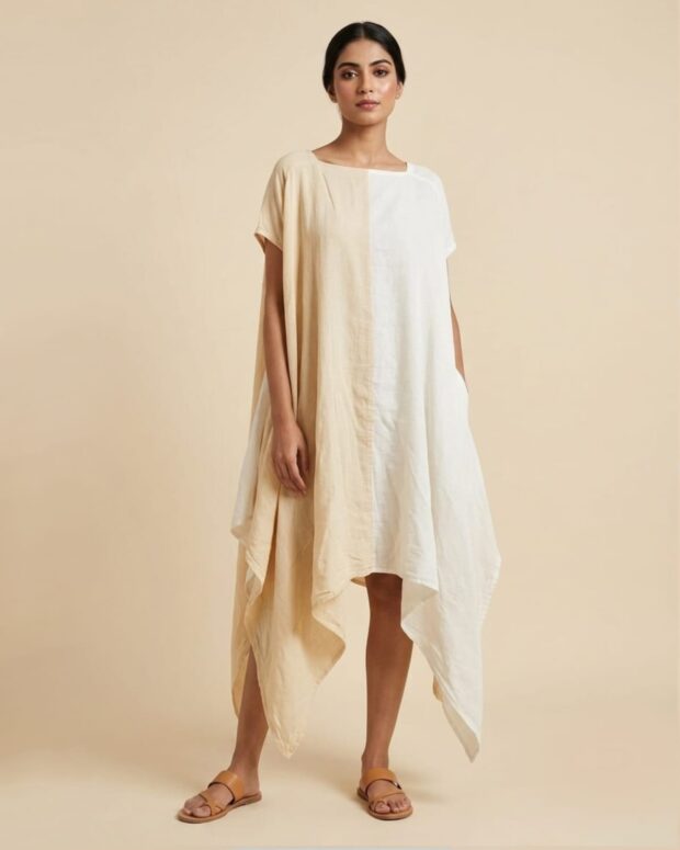 Relaxed oversized dress